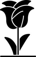 diseño de icono de vector de tulipán