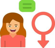 Gender equality Vector Icon Design