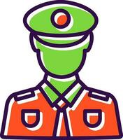 Policeman Vector Icon Design