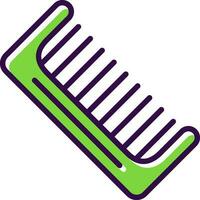 Comb Vector Icon Design