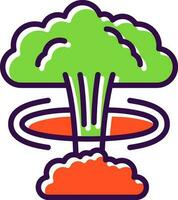 Explosion Vector Icon Design