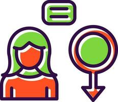 Gender equality Vector Icon Design