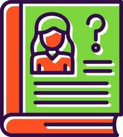 Book Vector Icon Design