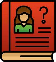 Book Vector Icon Design