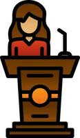 Speech Vector Icon Design