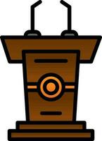 Podium Vector Icon Design