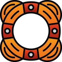 Lifesaver Vector Icon Design