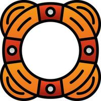 Lifesaver Vector Icon Design