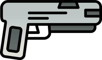 Gun Vector Icon Design