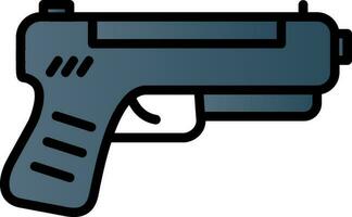 Pistol Vector Icon Design