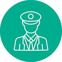 Pilot Vector Icon Design