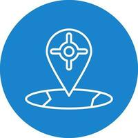 Tracker Vector Icon Design