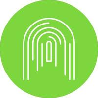 Fingerprint Vector Icon Design
