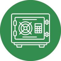 Safe box Vector Icon Design