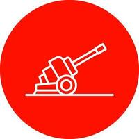 Artillery Vector Icon Design