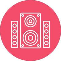 Speaker Vector Icon Design