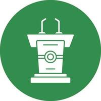Podium Vector Icon Design