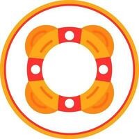 Lifesaver Vector Icon Design