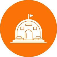 Bunker Vector Icon Design