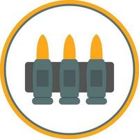 Ammunition Vector Icon Design
