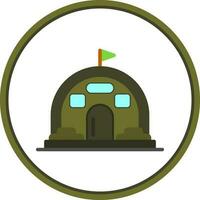 Bunker Vector Icon Design