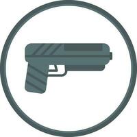 pistola vector icono diseño