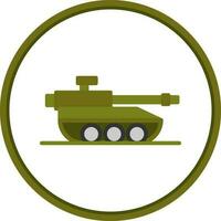 Tank Vector Icon Design