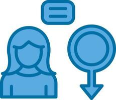 Gender equality Vector Icon Design