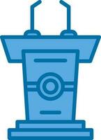 Podium Vector Icon Design