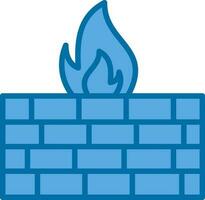Firewall Vector Icon Design