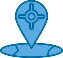 Tracker Vector Icon Design