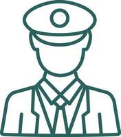 Pilot Vector Icon Design