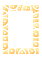 Abstract rectangle frame. Vertical rectangular golden frame.PNG with transparent background. png