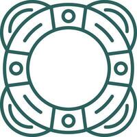 Lifesaver Vector Icon Design