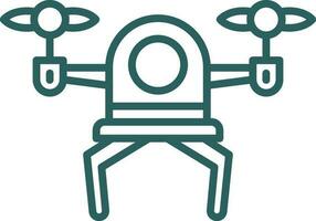 Drone Vector Icon Design