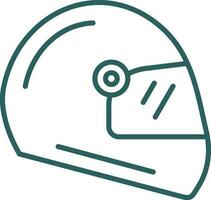 Helmet Vector Icon Design