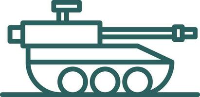 Tank Vector Icon Design