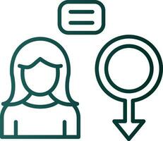 Gender equality Vector Icon Design