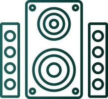 Speaker Vector Icon Design