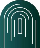 Fingerprint Vector Icon Design