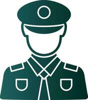 Policeman Vector Icon Design