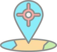 Tracker Vector Icon Design
