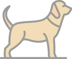 Dog Vector Icon Design