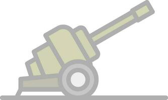 Artillery Vector Icon Design