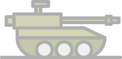 Tank Vector Icon Design