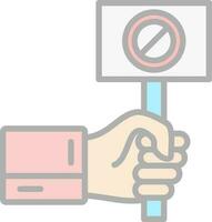 Protest Vector Icon Design