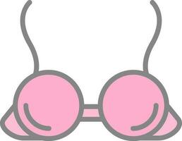 Bra Vector Icon Design