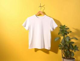 Blank Tshirt for mockup design photo