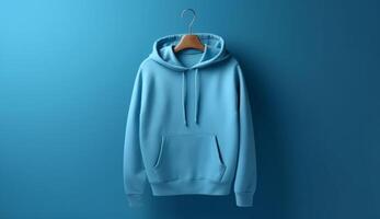 Blank hoodie for mockup design photo