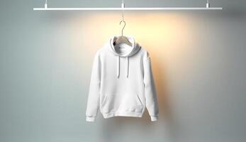 Blank hoodie for mockup design photo